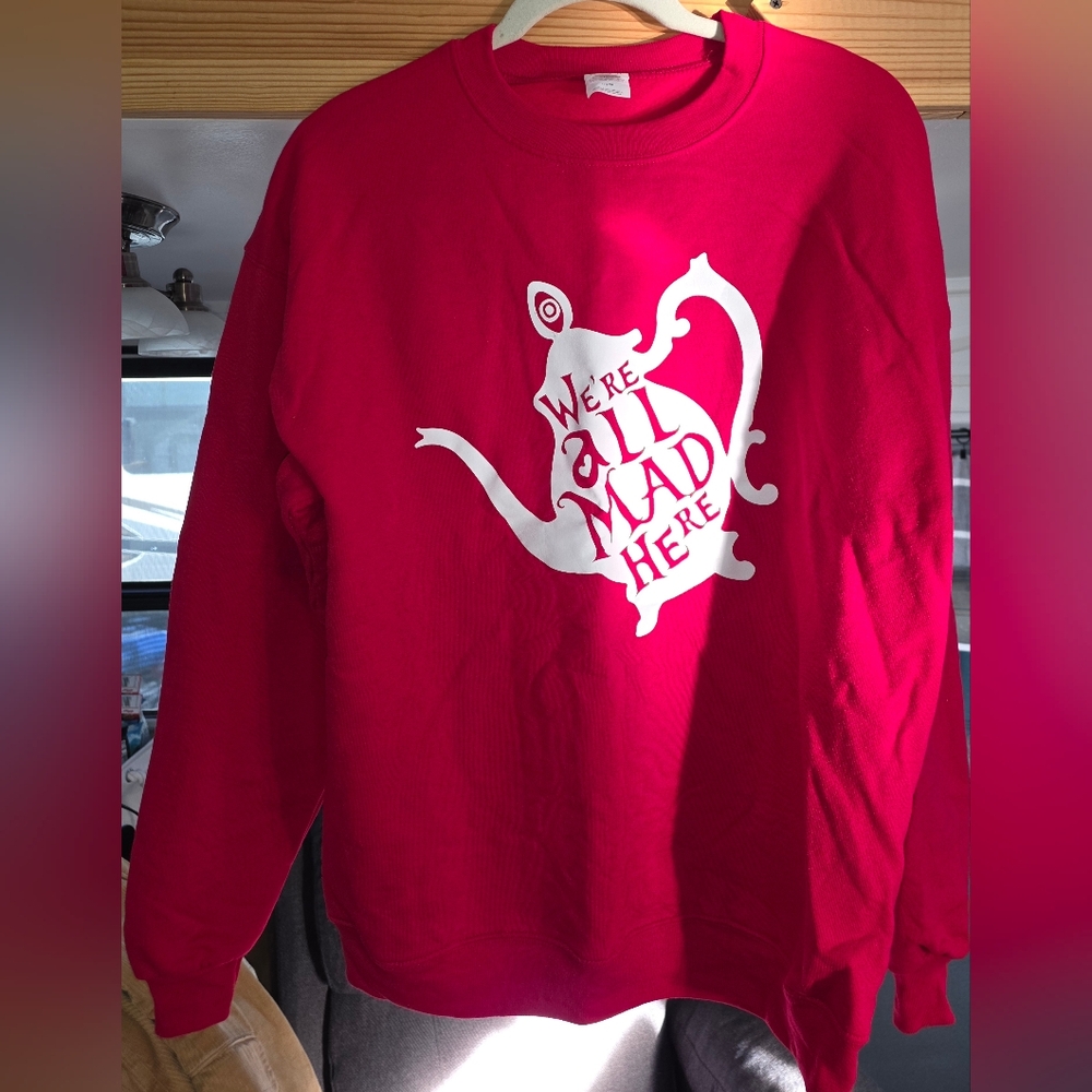 Hanes EcoSmart Red Sweatshirt
